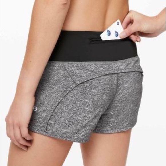 Lululemon Run times shorts, size 6 - Picture 8 of 9